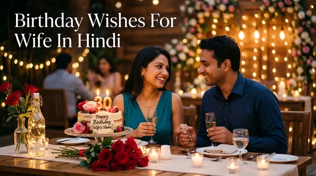 Birthday Wishes For Wife In Hindi