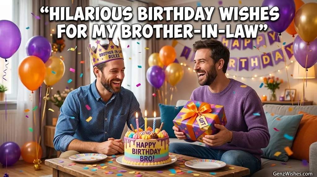 Funny Birthday Wishes For Brother In Llaw
