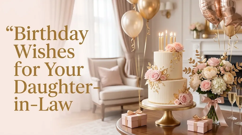 Birthday Wishes Your Daughter In Law