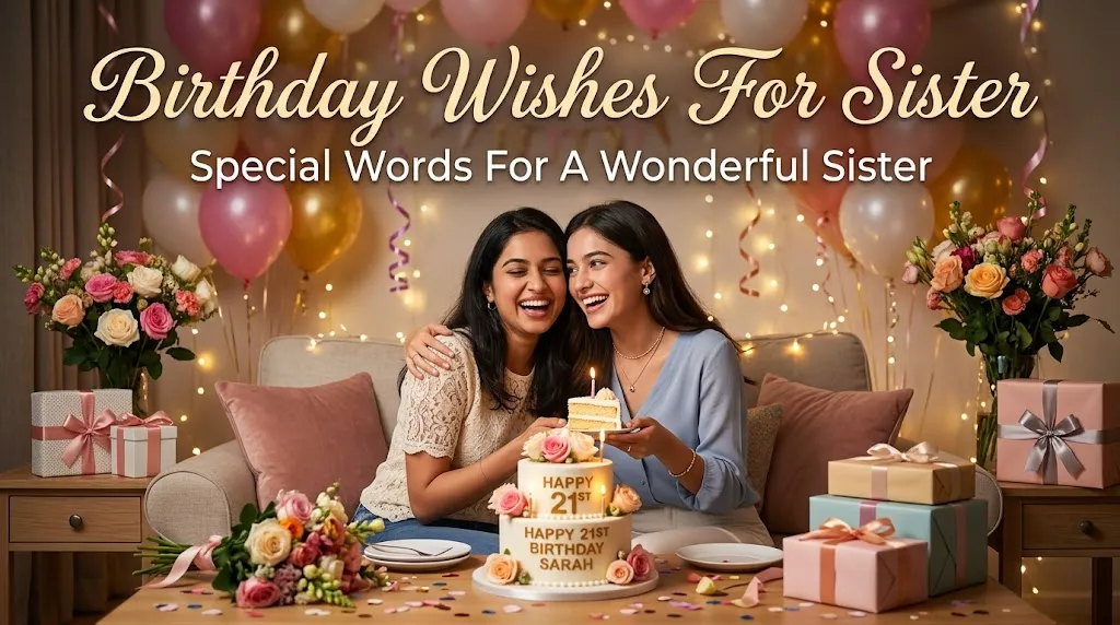 Birthday Wishes For Sister