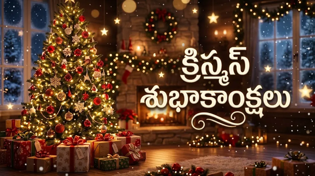 Christmas Wishes In Telugu
