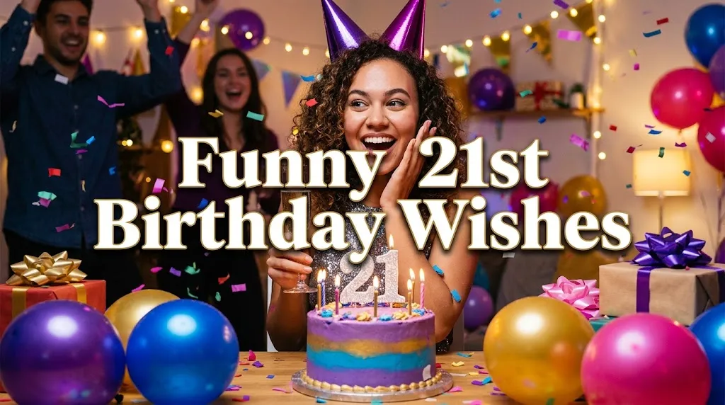 Funny-21st Birthday Wishes