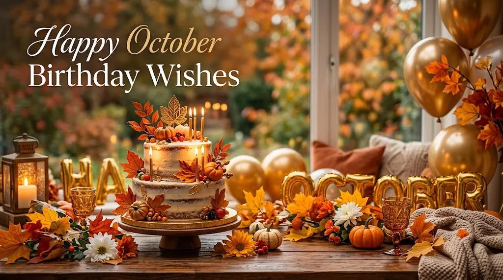 Happy October Bairthday Wishes