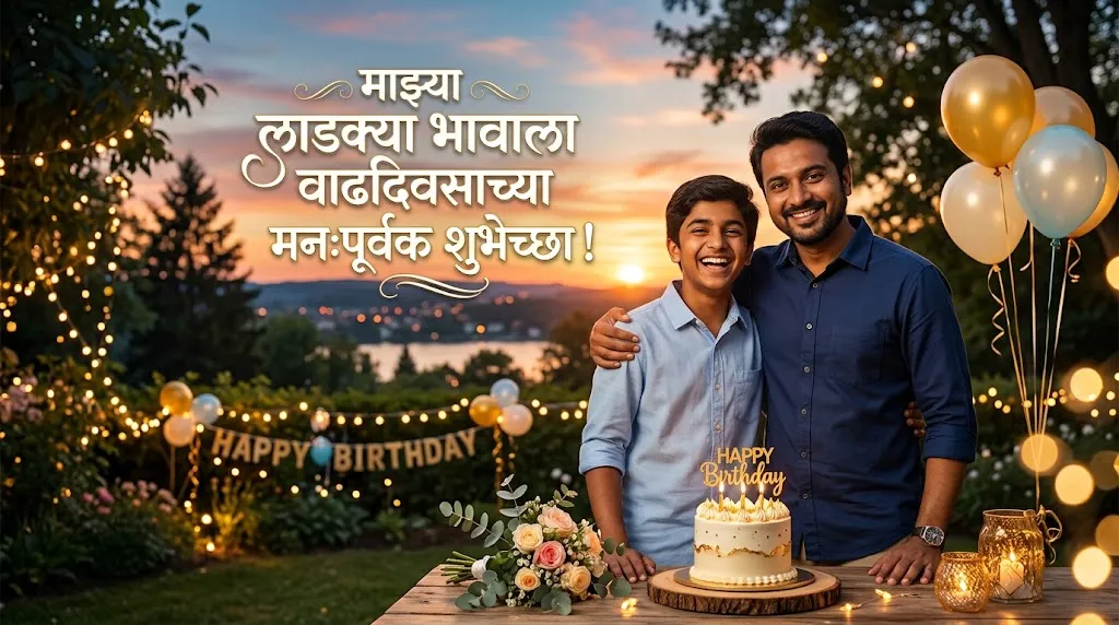 Birthday Wishes For Brother In Marathi