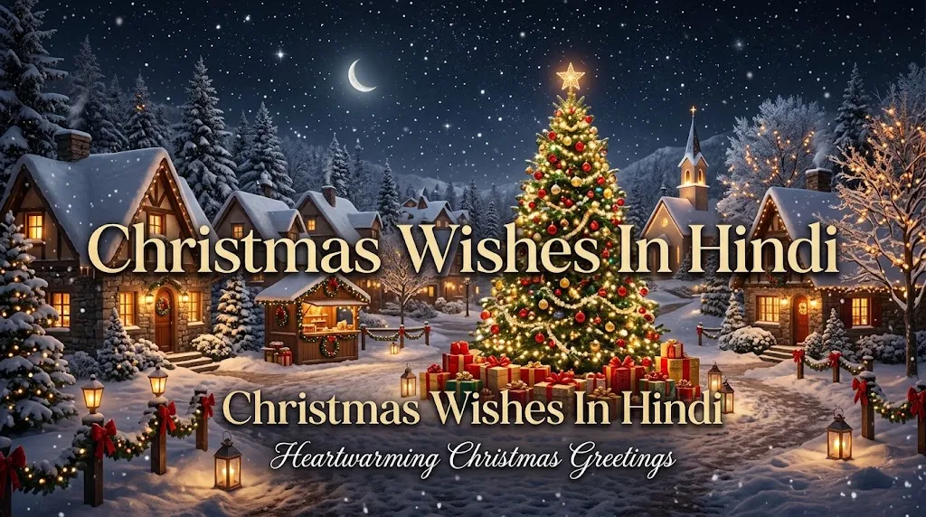 Christmas Wishes In Hindi