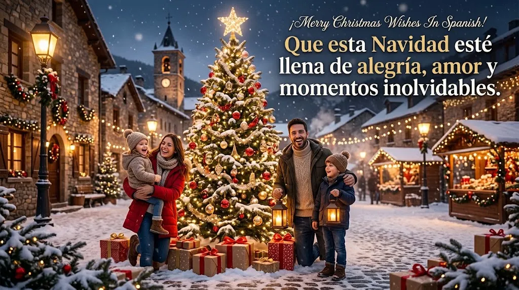 Merry Christmas Wishes In Spanish