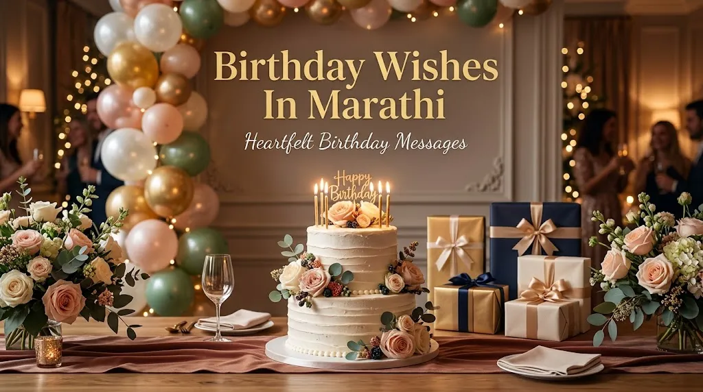 Birthday Wishes In Marathi