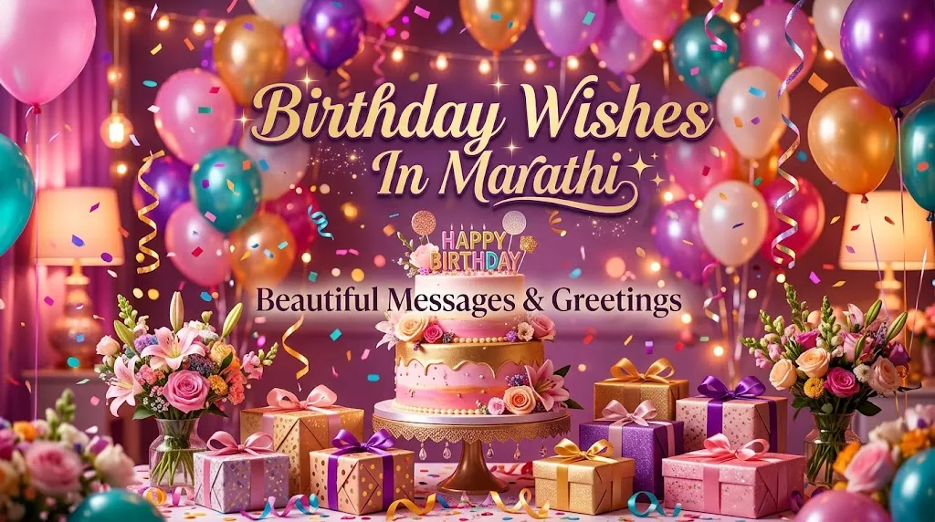 Birthday Wishes In Marathi