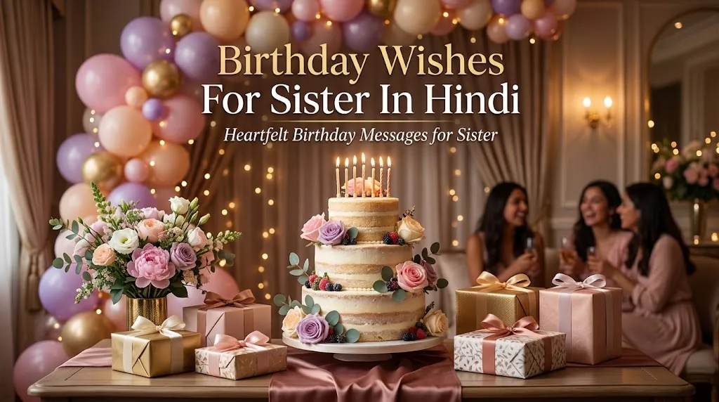 Birthday Wishes For Sister In Hindi