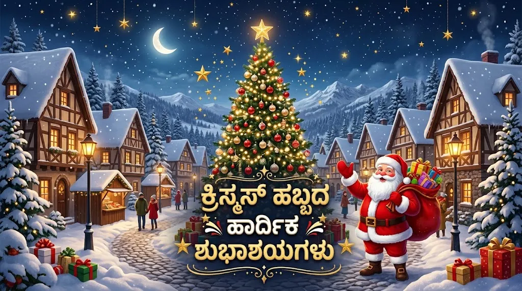 Happy Christmas Wishes In Kannada