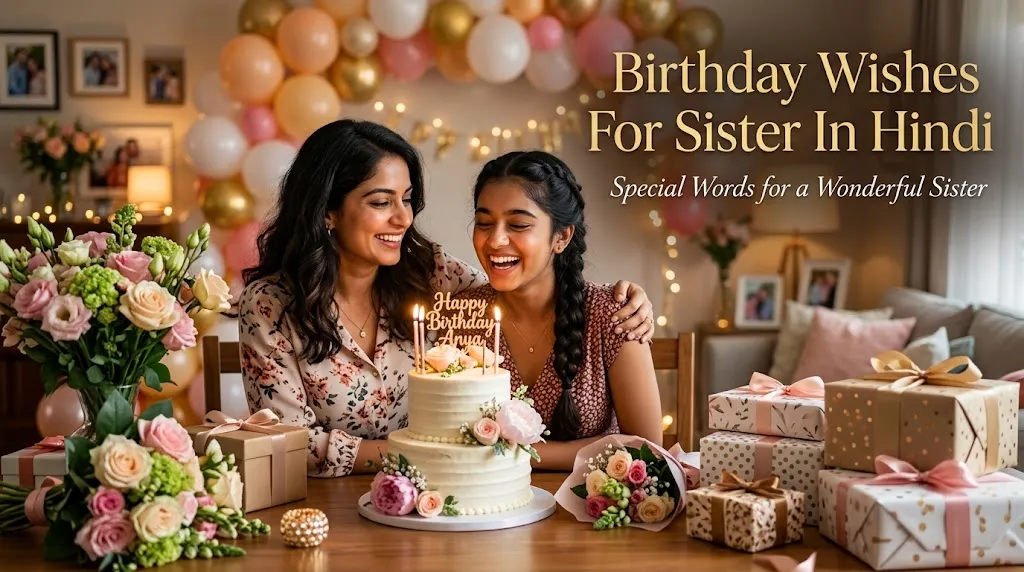 Birthday Wishes For Sister In Hindi