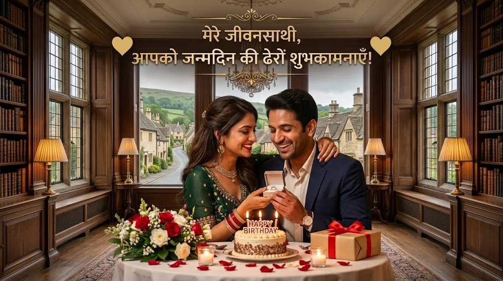 Birthday Wishes For Husband In Hindi