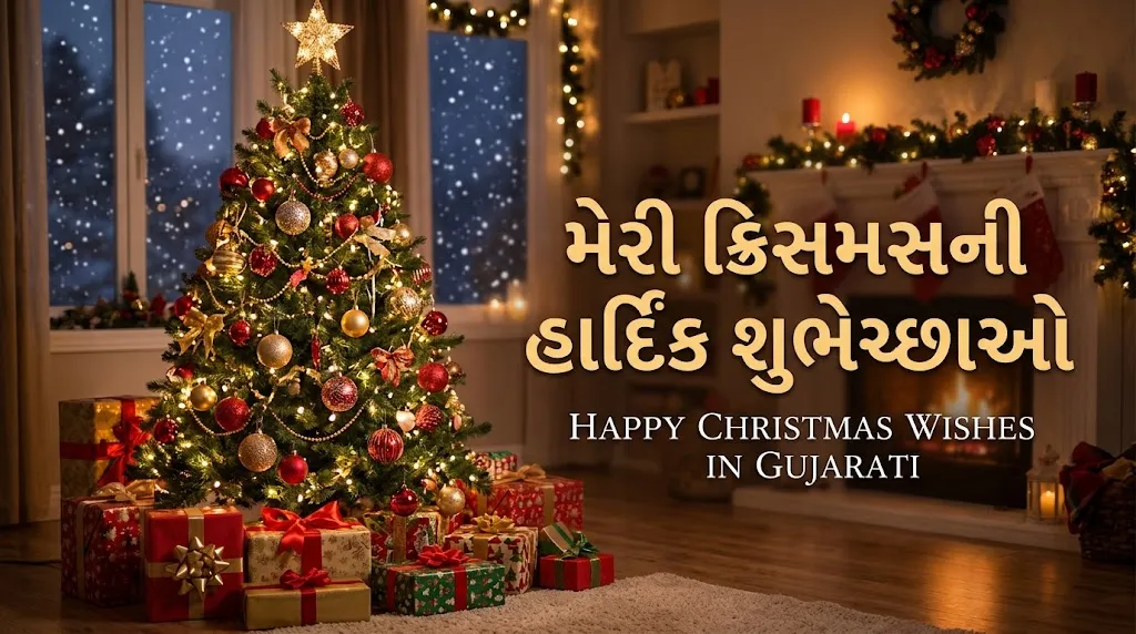 Happy Christmas Wishes In Gujarati