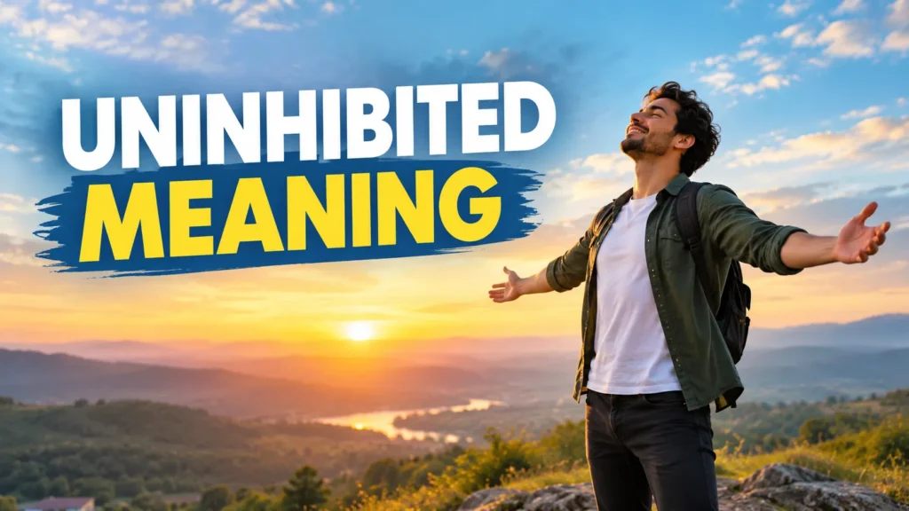 Uninhibited Meaning