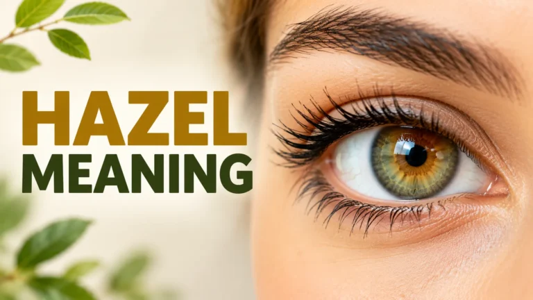 Hazel Meaning