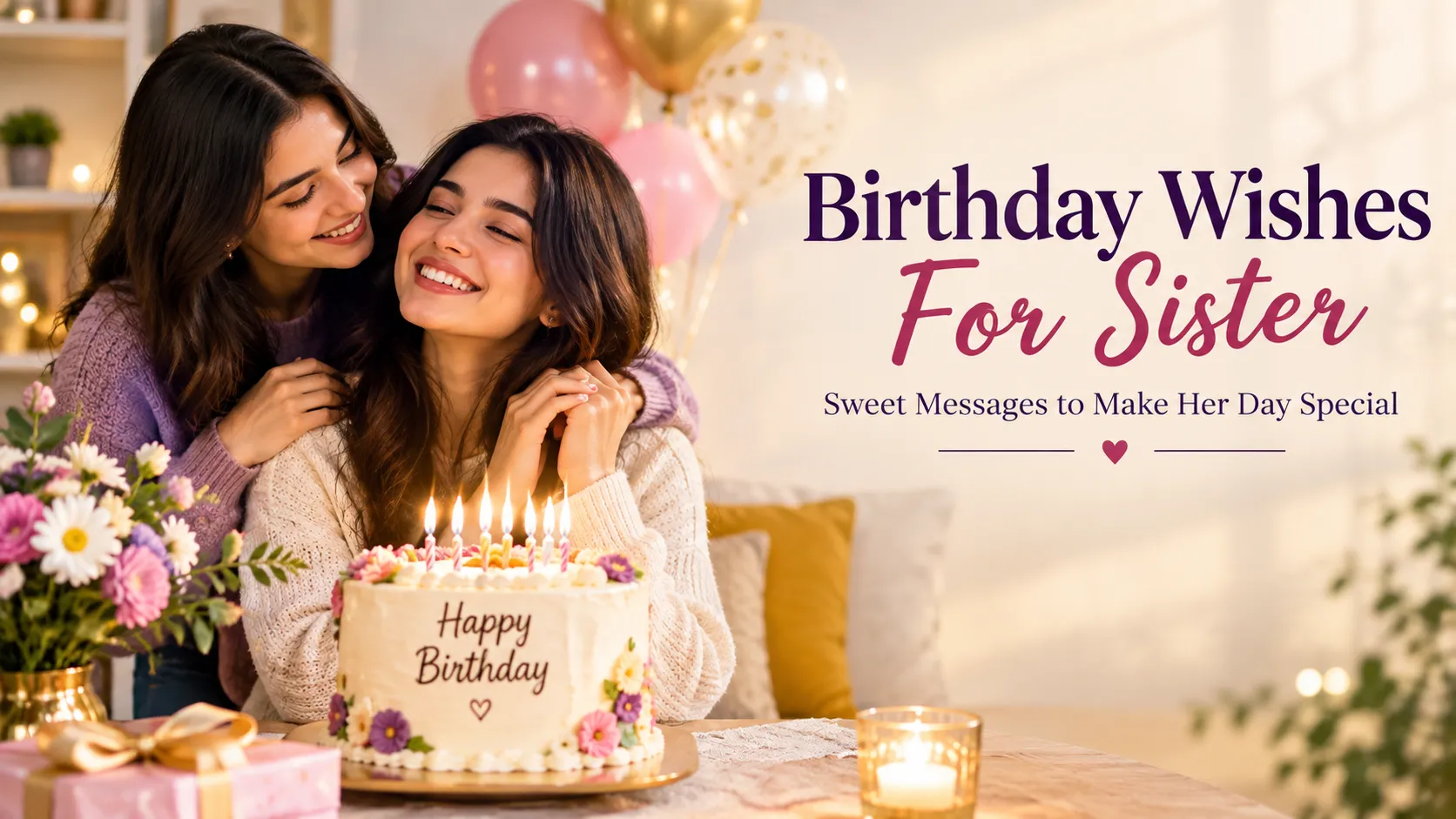 Birthday Wishes For Sister