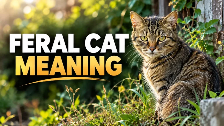 Feral Cat Meaning