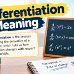 Differentiation Meaning