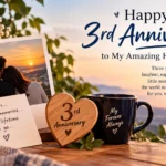 3rd-Anniversary Wishes For Husband