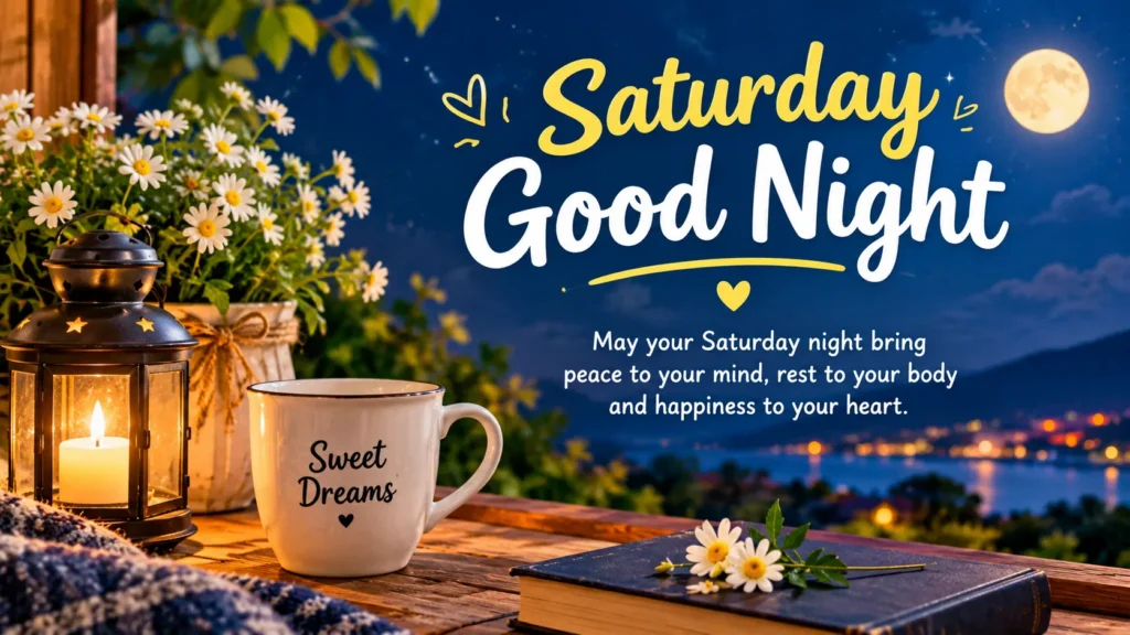 Saturday Good Night Wishes