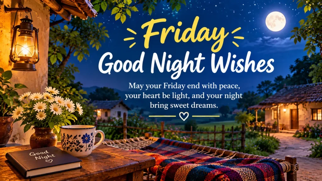 Friday Good Night Wishes