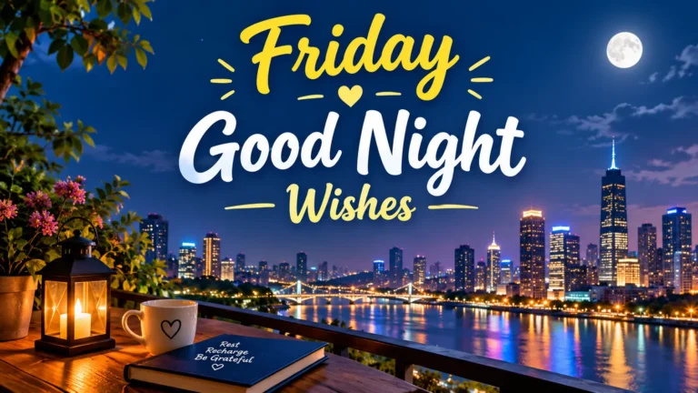 Friday Good Night Wishes