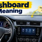 Dashboard Meaning