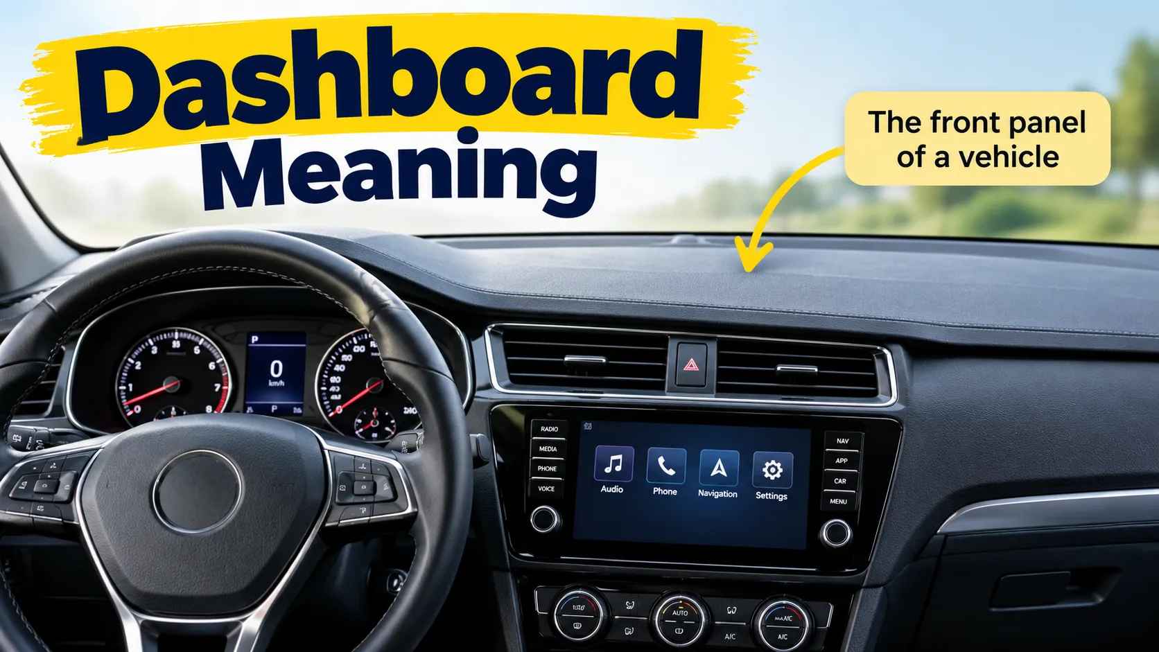 Dashboard Meaning