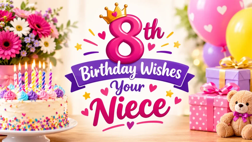 8th-Birthday Wishes Your Niece