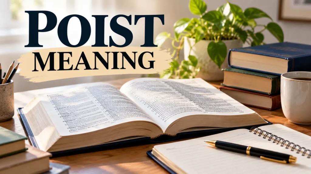 Poist Meaning