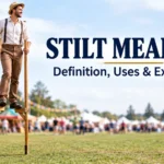 Stilt Meaning