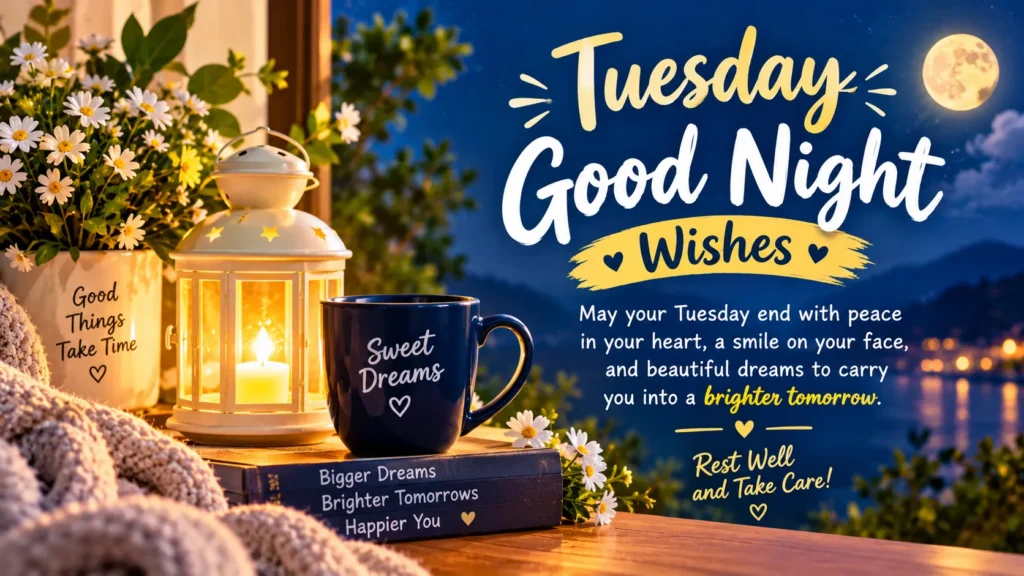Tuesday Good Night Wishes