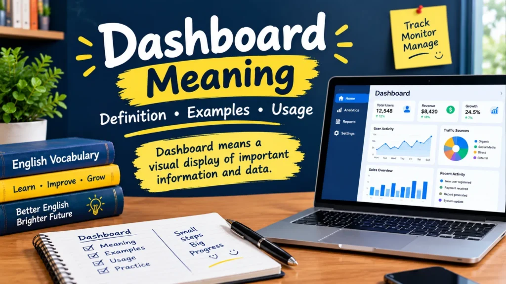 Dashboard Meaning