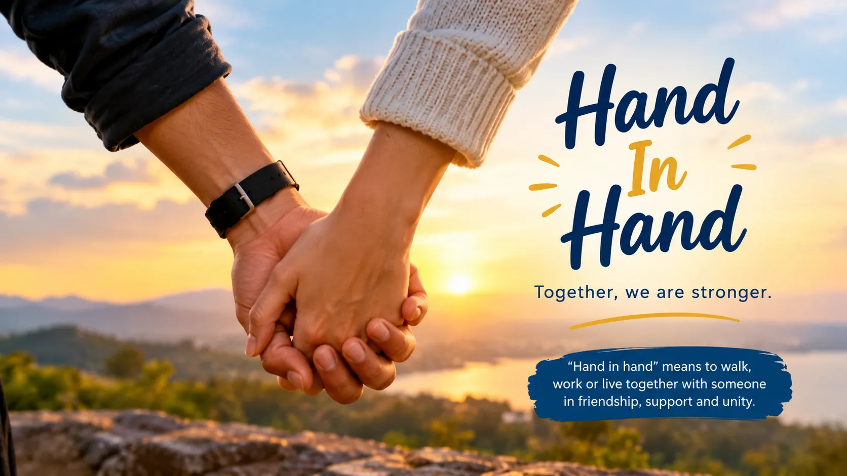 Hand In Hand Meaning