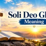 Soli Deo Gloria Meaning