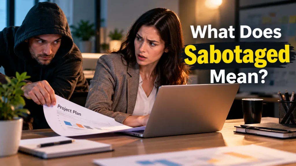 Sabotaged Meaning