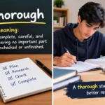 Thorough Meaning