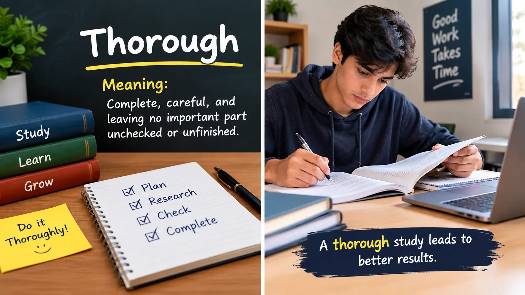 Thorough Meaning