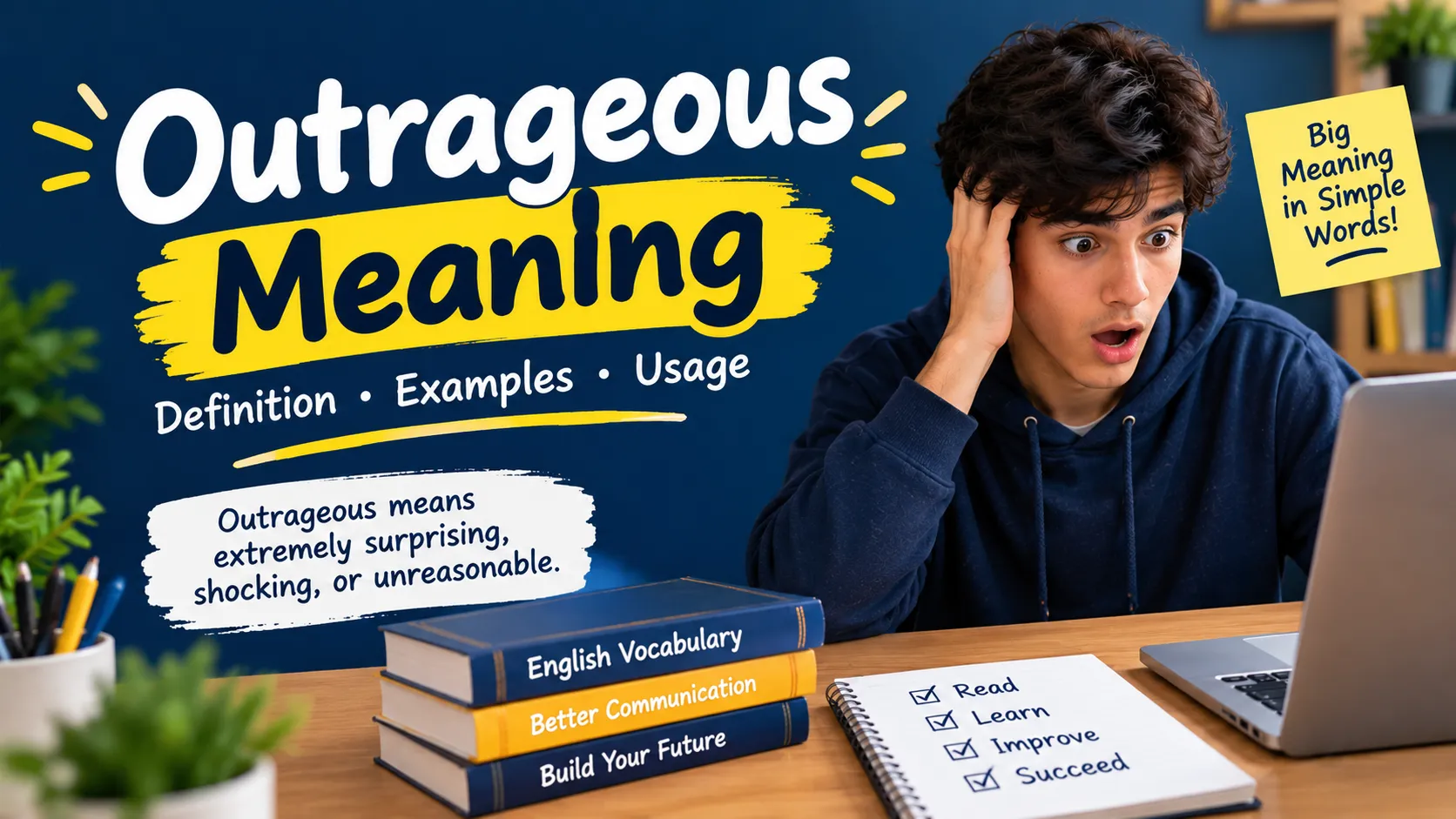 Outrageous Meaning
