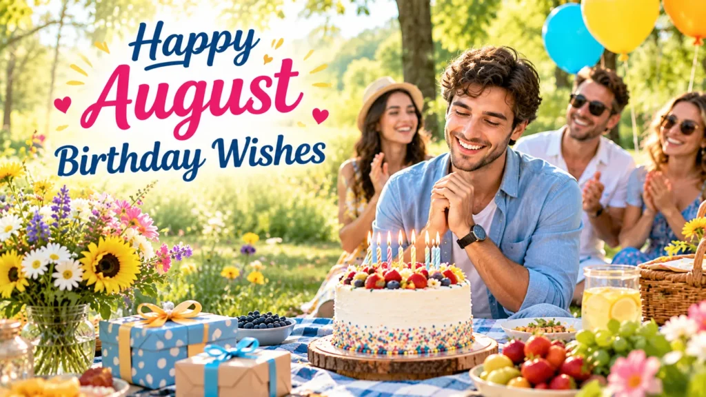 Happy August Birthday Wishes