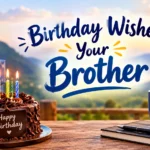 Birthday Wishes Your Brother