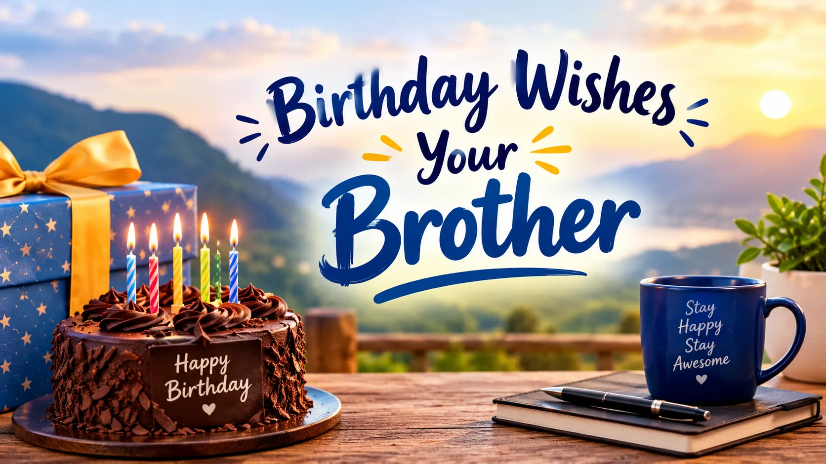 Birthday Wishes Your Brother