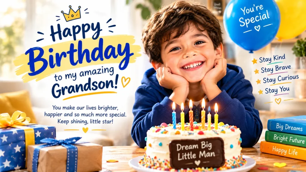 Birthday Wishes For Grandson