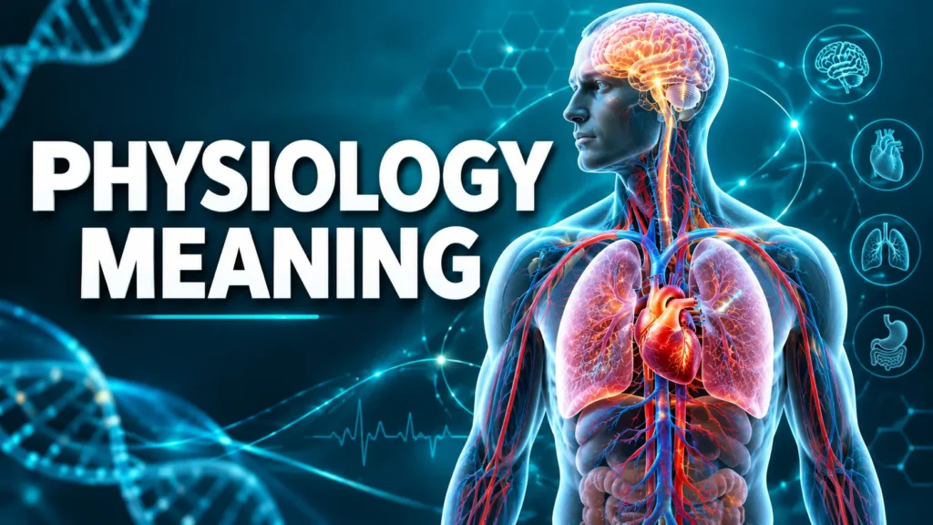 Physiology Meaning