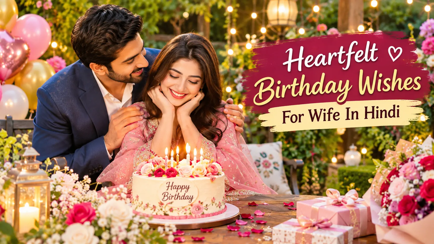 Birthday Wishes For Wife In Hindi