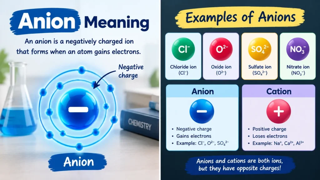 Anion Meaning