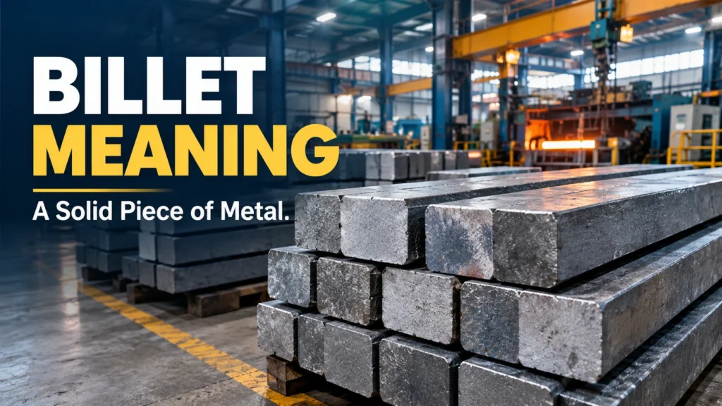 Billet Meaning