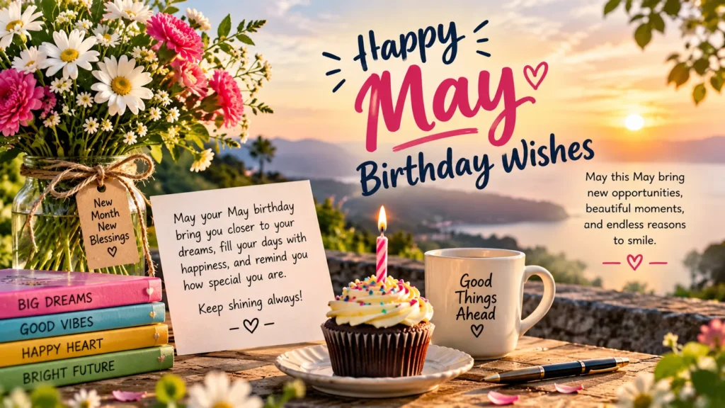 Happy May Birthday Wishes