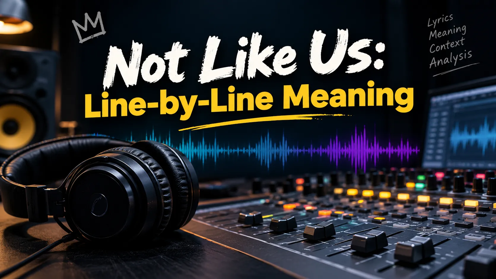 Not Like Us Lyrics Meaning Line By Line