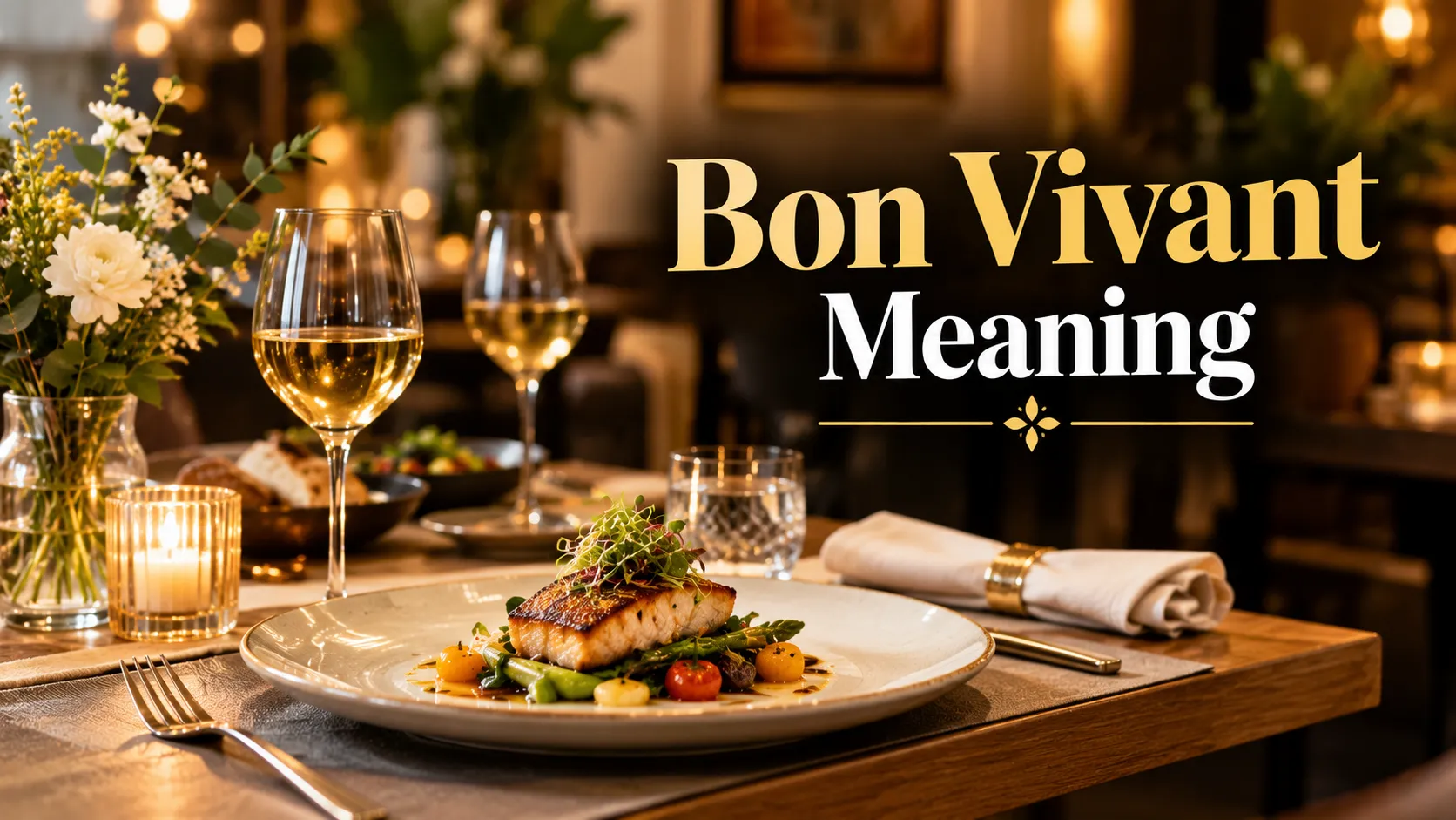 Bon Vivant Meaning